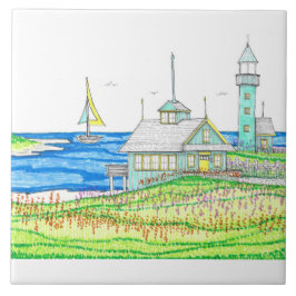 Algodão pelo Sea Walltile