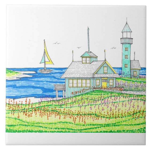 Algodão pelo Sea Walltile (Frente)