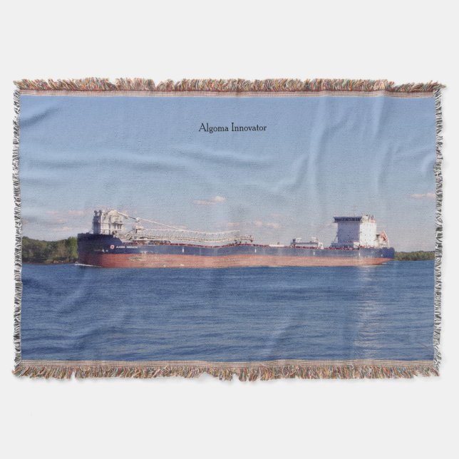 Algoma Innovator lança cobertor (Frente)