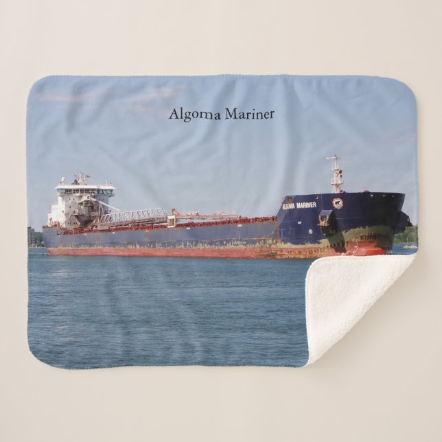 Algoma Mariner cobertor sherpa (Frente (Horizontal))