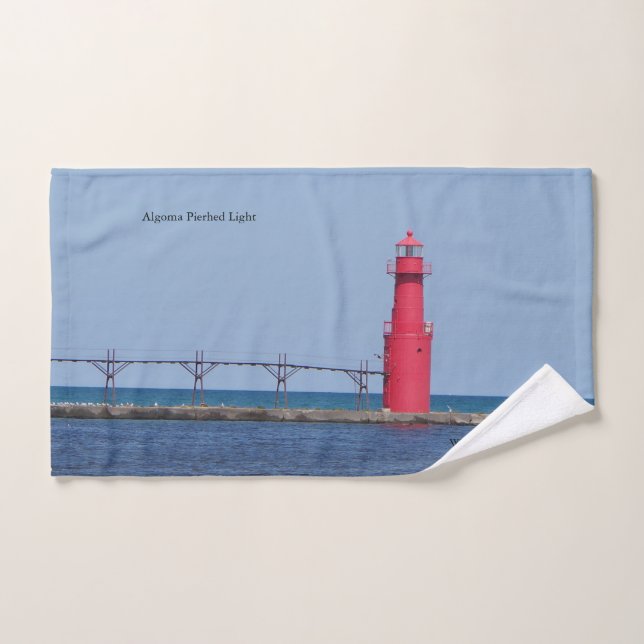Algoma Pierhead Conjunto de toalhas claras (Toalha de mão)