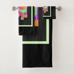 Algoritmo Para Um Conjunto De Toalhas De Banho De