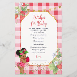 Alguém Berry Sweet Strawberry deseja o bebê