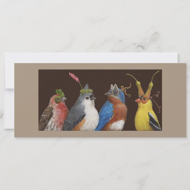 Alguém chegou desinformado da noite da máscara (Frente)