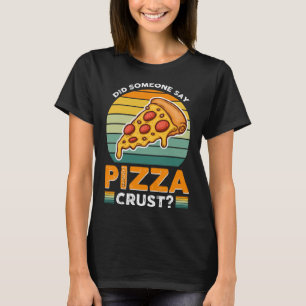 Alguém Disse Pizza Crust Pullover Hoodie