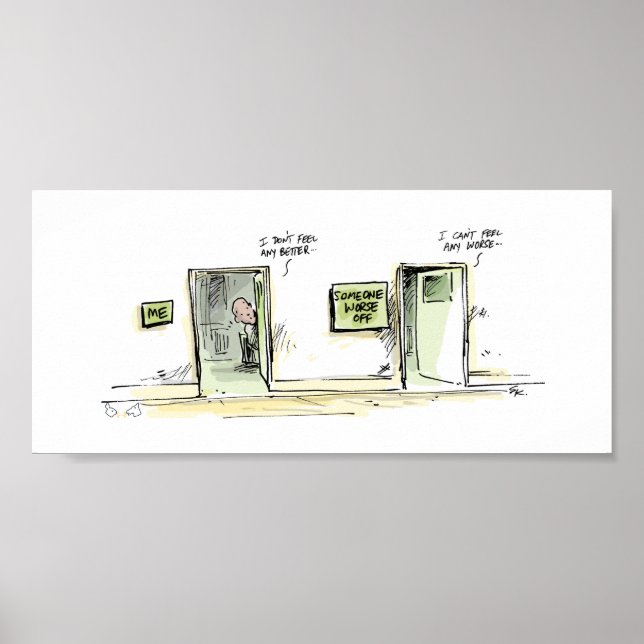 Alguém é pior do que Impressão (Frente)