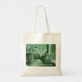 Alguém para Chá - Bolsa Tote