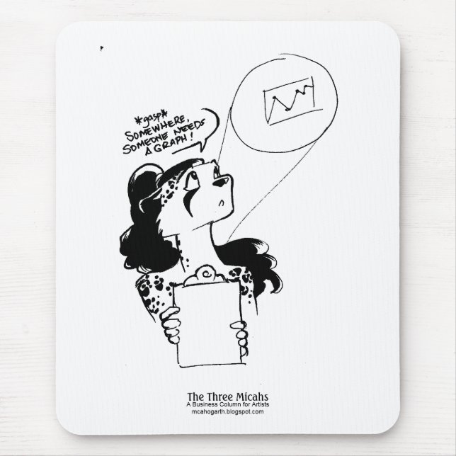 Alguém precisa um gráfico! Mousepad (Frente)