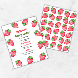 Alguém que Berry Sweet Strawberry Chá de fraldas C