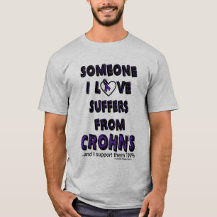 Alguém que eu adoro... a camiseta do Crohn