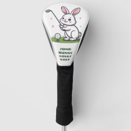 Algum Coelhinho Ama Golfe Jardim Verde Divertido P