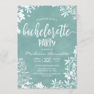 Algum convite da festa de solteira do fundo da cor