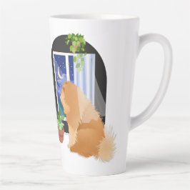 ALGUM LUGAR, a caneca de café personaliza o texto