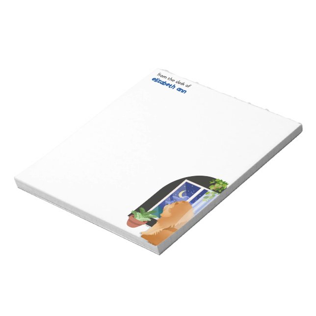 ALGUM LUGAR O Chow personaliza o bloco de notas (Invertido)