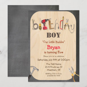 ALGUMA IDADE - convite do aniversário do