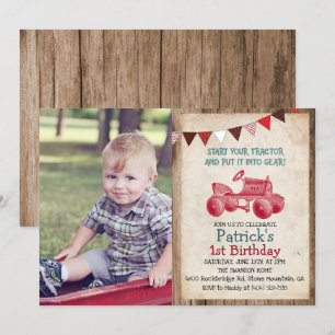 ALGUMA IDADE - convite do aniversário do menino d