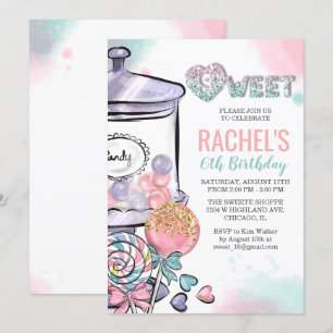 ALGUMA IDADE - convite do aniversário do tema dos