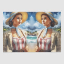 Alguma Praia, Alguns Onde Papel Tecidual