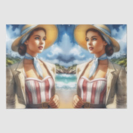 Alguma Praia, Alguns Onde Papel Tecidual