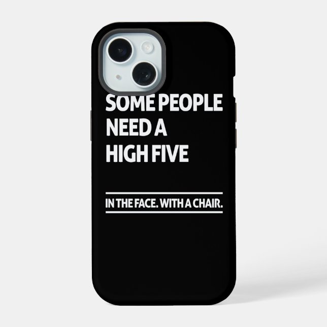 Algumas pessoas precisam de um high five (Verso)