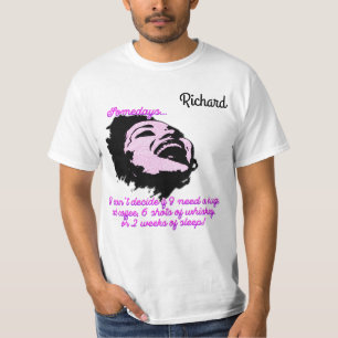 "Alguns dias..." Camiseta Masculina Personalizável