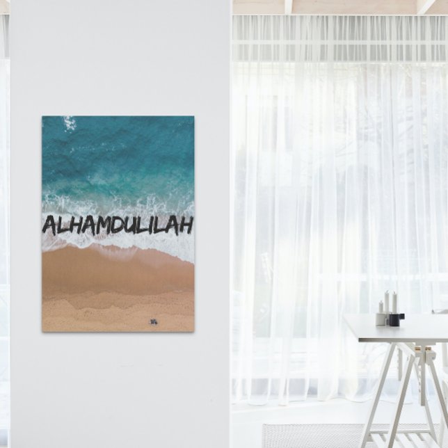 Alhamdulilah Beach Home Poster (Criador carregado)