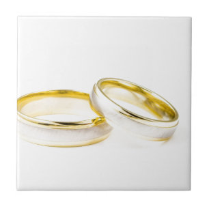 Alianças de casamento do amor do noivo da noiva do