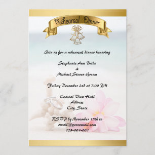 Alianças de casamento no cartão do ensaio do