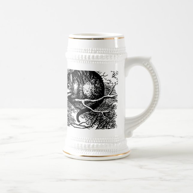 Alice Caneca de cerveja de Gato Cheshire no País d (Direita)