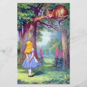Alice e a cor completa do gato de Cheshire