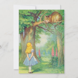 Alice e a cor do Cheio de Gato de Cheshire