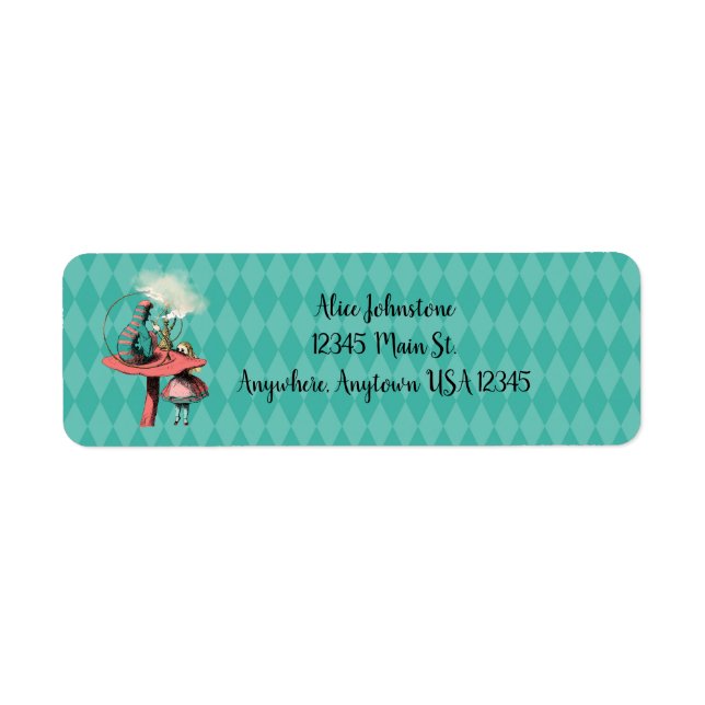 Alice e a etiqueta das lagartas (Frente)