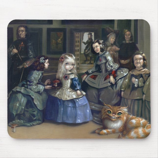 "Alice e Las Meninas" Mousepad (Frente)