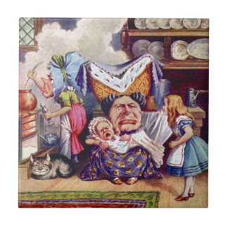 Alice encontra a duquesa e o bebê do PIC