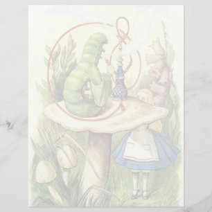 Alice encontra a lagarta