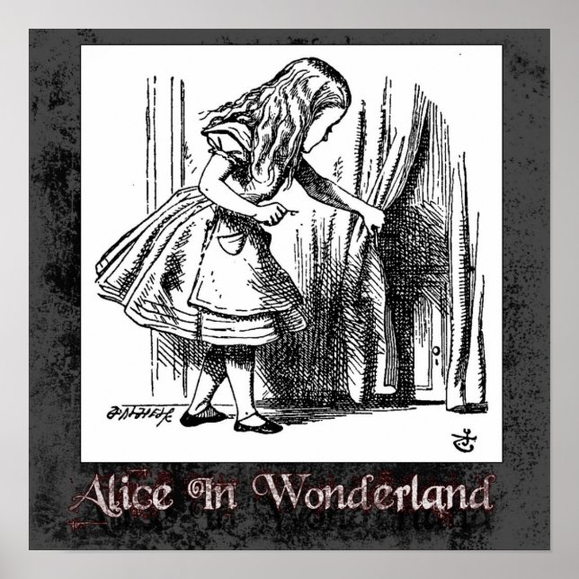 Alice In Wonderland 11 Poster (Frente)