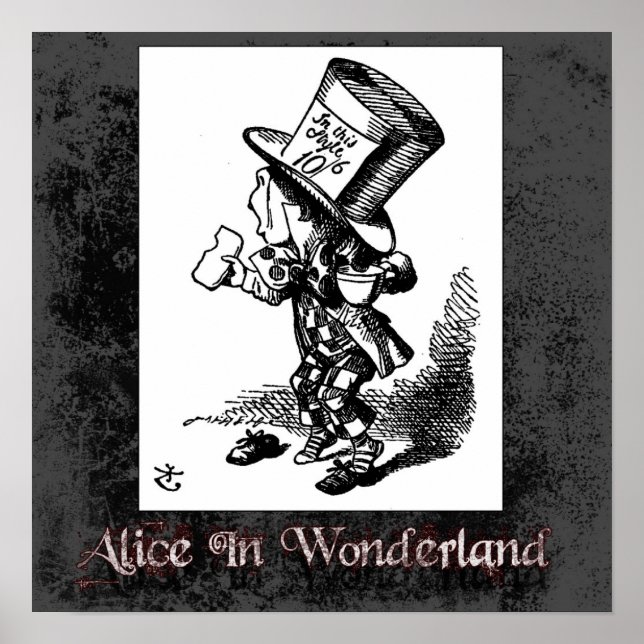 Alice In Wonderland 43 Poster (Frente)