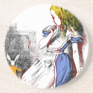 Alice na Porta copos das Maravilhas