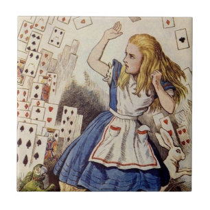 Alice no azulejo do país das maravilhas, ataque d