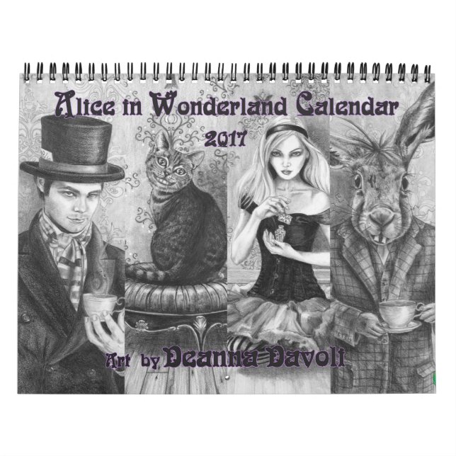 Alice no conto de fadas do calendário do país das (Capa)
