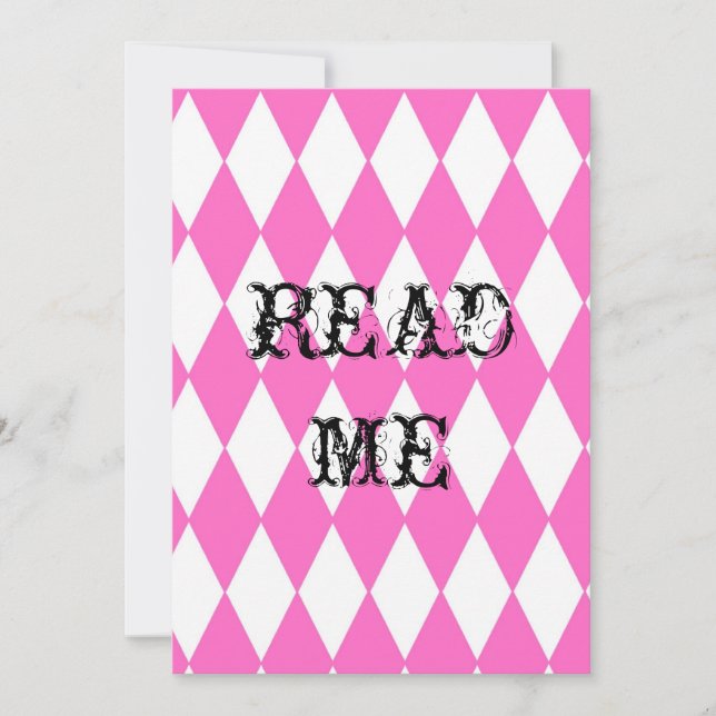 Alice no Convite ao Chá no País das Maravilhas (Frente)