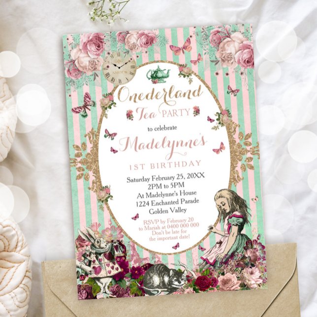 Alice no Convite ao primeiro aniversario de Oneder (Criador carregado)