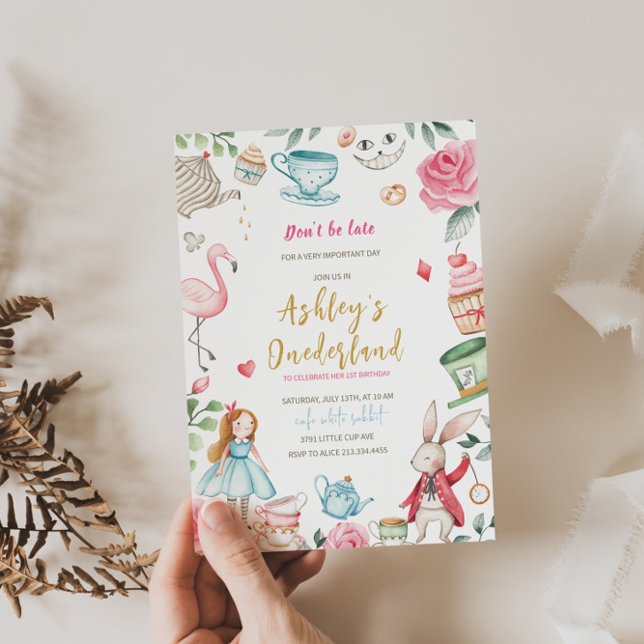 Alice no Convite ao primeiro aniversario na Terra  (Criador carregado)