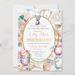 Alice No Convite Para Terra Maravilha, Primeiro An