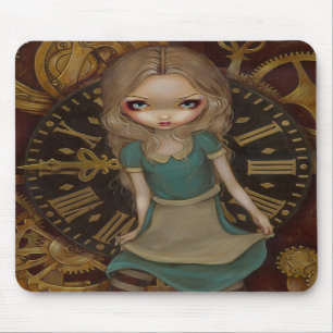 "Alice no maquinismo de relojoaria" Mousepad