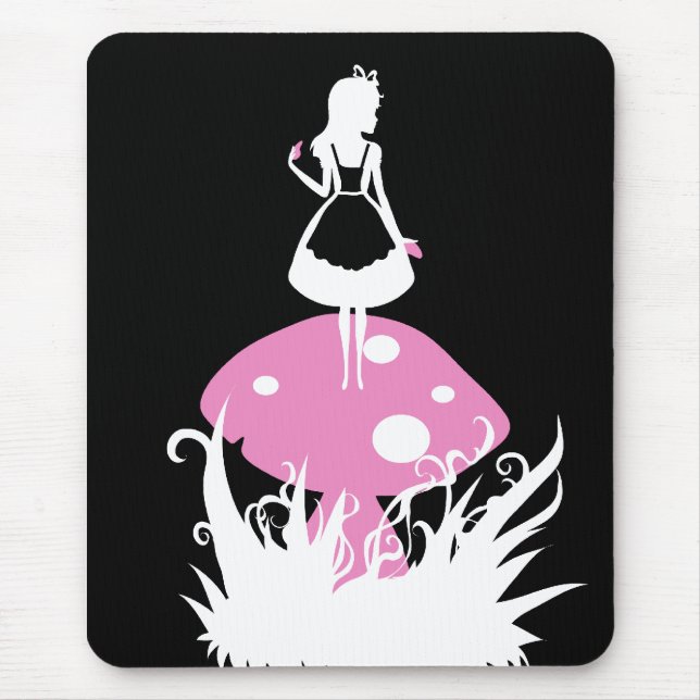 Alice no mousepad da obscuridade do país das (Frente)