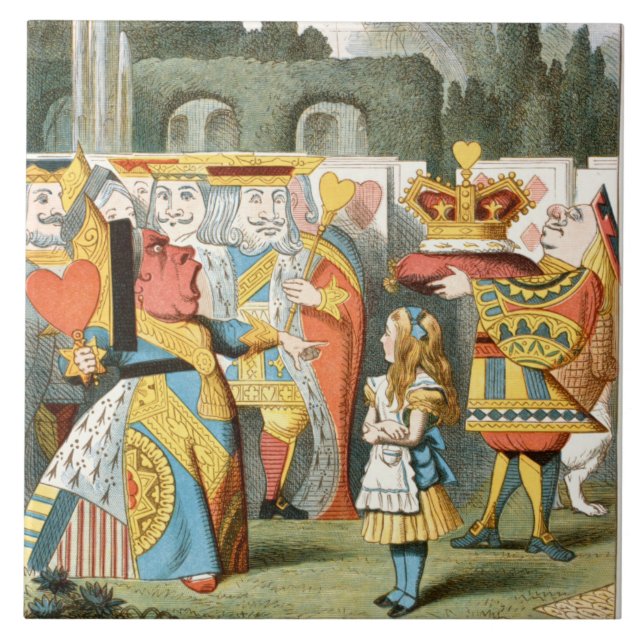 Alice No País Das Maravilhas  (Frente)