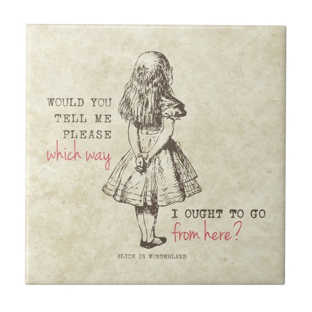 Alice no país das maravilhas (Frente)