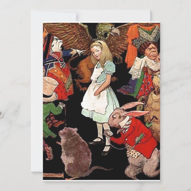 Alice no País das Maravilhas (Frente)