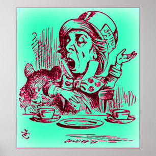 Alice no País das Maravilhas - A Poster do Chapéu 